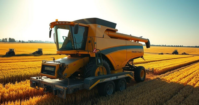 Carretinha Transporte Plataforma Colheitadeira: A Solu&ccedil;&atilde;o Ideal para sua Colheita