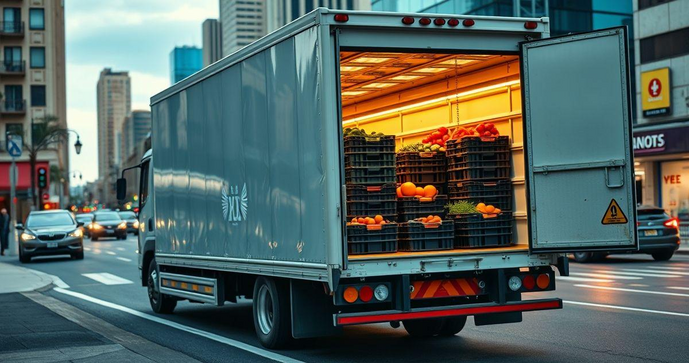 Bau Refrigerado HR &eacute; a Solu&ccedil;&atilde;o Ideal para Transporte de Alimentos Frescos e Seguros