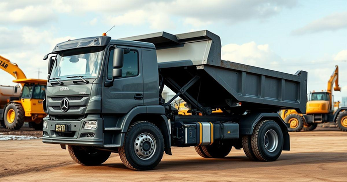 Ca&ccedil;amba Basculante Truck: Versatilidade e Robustez