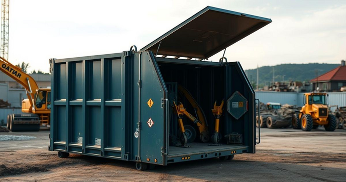 Ca&ccedil;amba Basculante Abertura Lateral: Vantagens e Aplica&ccedil;&otilde;es