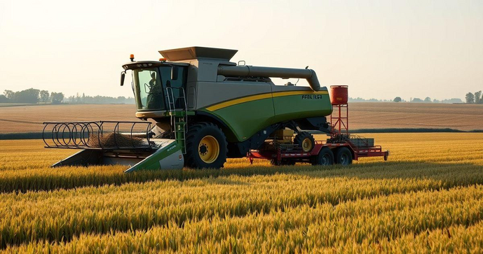 Carretinha Plataforma Colheitadeira &eacute; a Solu&ccedil;&atilde;o Ideal para Aumentar sua Produtividade Agr&iacute;cola