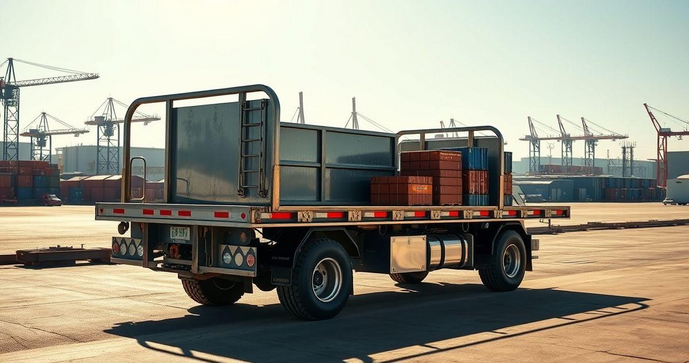Carroceria aberta a&ccedil;o: Vantagens e Aplica&ccedil;&otilde;es no Transporte de Cargas