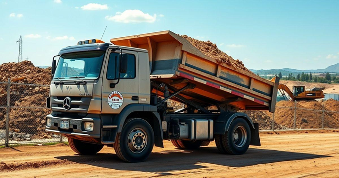 Descubra os Benef&iacute;cios da Ca&ccedil;amba Basculante Truck para Obras