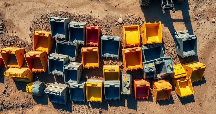 Pre&ccedil;o de ca&ccedil;amba basculante e o que considerar na compra