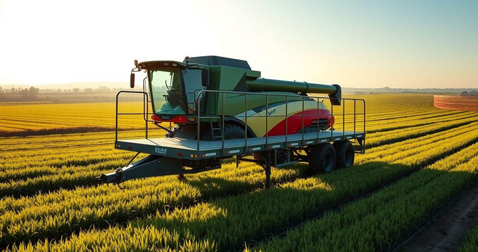 Venda de Carretinha para Transportes de Plataformas de Colheitadeiras com Seguran&ccedil;a e Efici&ecirc;ncia